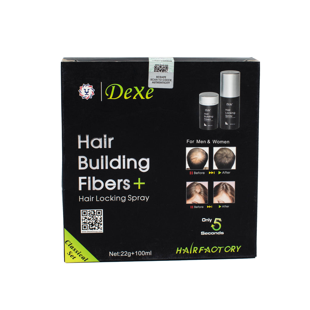 DEXE Hair building fiber hair locking spray