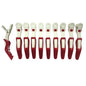 Globalstar Salon Alligator Tip Plastic Hair Clips 10pcs