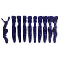 Globalstar Salon Alligator Tip Plastic Hair Clips 10pcs