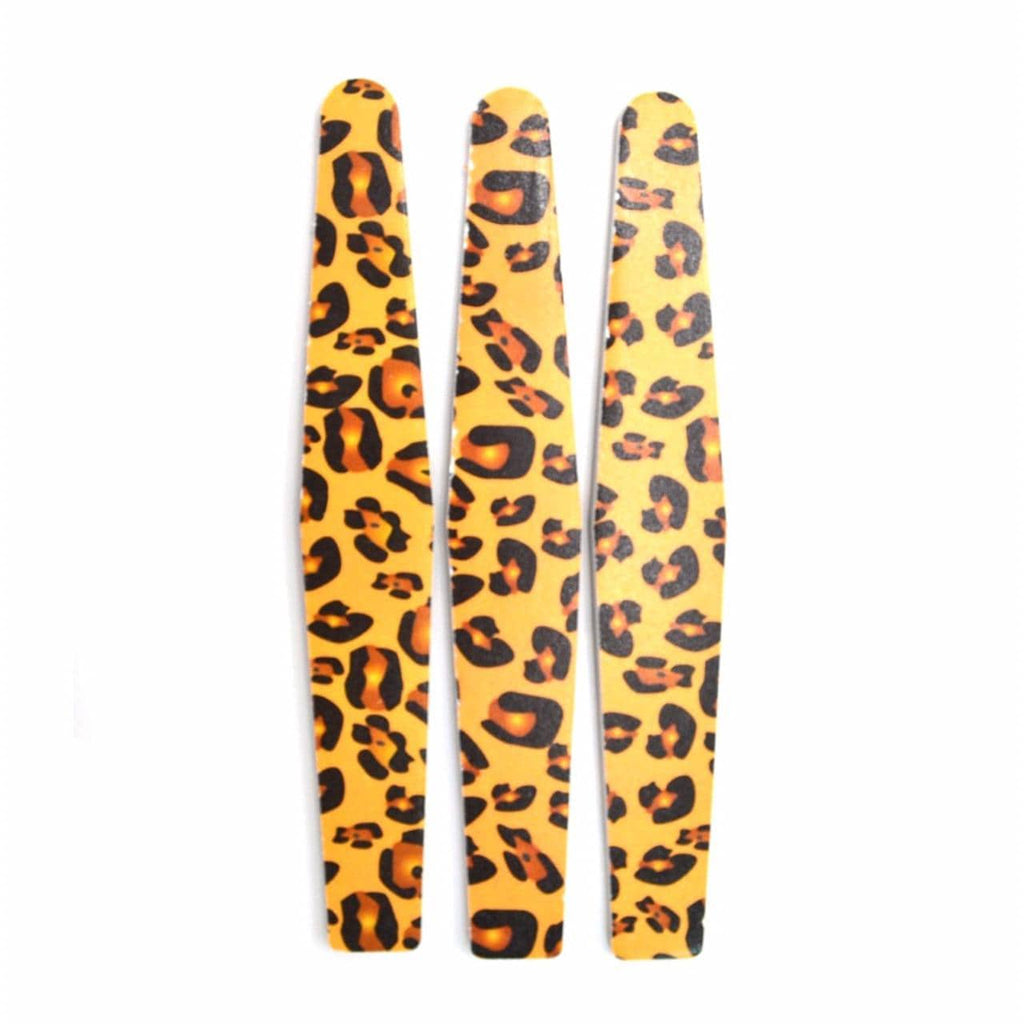 Leopard Nail File 1x3 Packet - 553A