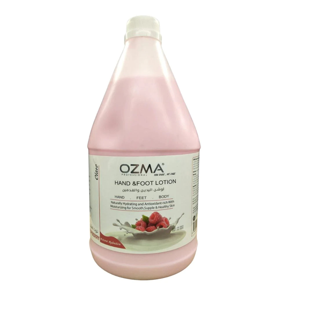 OZMA Clavo Raspberry Body Lotion,Naturally Hydrating, Hand And Feet Brightening-Soothing Moisturizer For Men & Women With Vitamin C Extract 3.78 ML