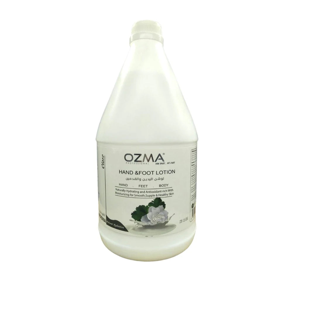 OZMA Clavo Gardenia  Body Lotion,Naturally Hydrating, Hand And Feet Brightening-Soothing Moisturizer For Men & Women With Vitamin C Extract 3.78L