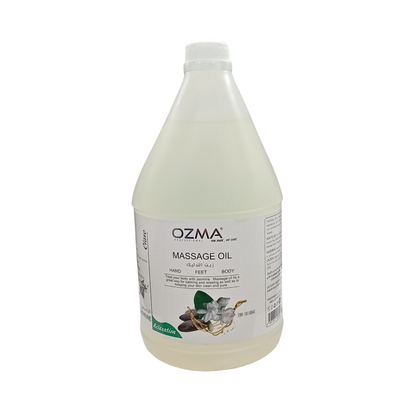 OZMA Clavo  Massage Oil for Couples - No Stain Jasmine Massage Oil for Massage Therapy and Relaxing, Anti Aging Moisturizer and Natural Body Oil for Dry Skin  Pure | Repair Dry Skin | Unbeatable Consistency and Quality. 3.78 L