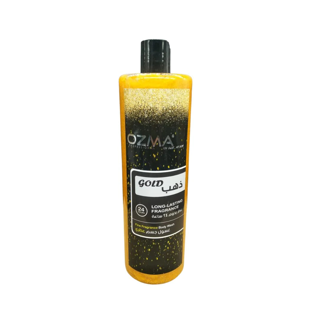 OZMA  Brightening Exfoliating Body Wash l Soften and Cleanser l For All Skin Types . GOLD 1000ml