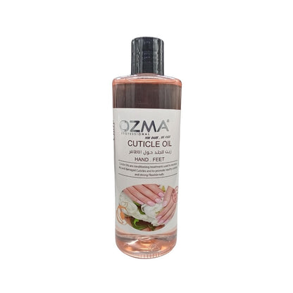 Ozma Clavo Cuticle Oil Apricot Remedy For Damaged Skin And Thin Nails | Moisturizer and Nail Growth, 500ml.