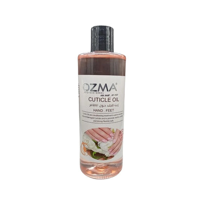 Ozma Clavo Cuticle Oil Apricot Remedy For Damaged Skin And Thin Nails | Moisturizer and Nail Growth, 500ml.
