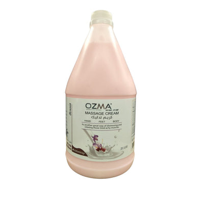 OZMA Clavo  Professional Naturals Body and Face Massage Cream milk & zafaran  3.78L