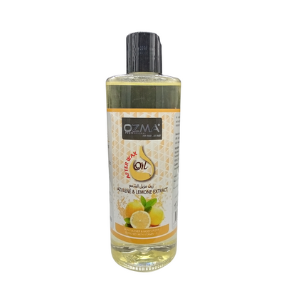 OZMA After Wax Oil, Use To Soothe Sore Irritated Skin, Remove Wax Residue After Hair Removal, Post Waxing Care Solution For Sensitive Skin, 500 ml