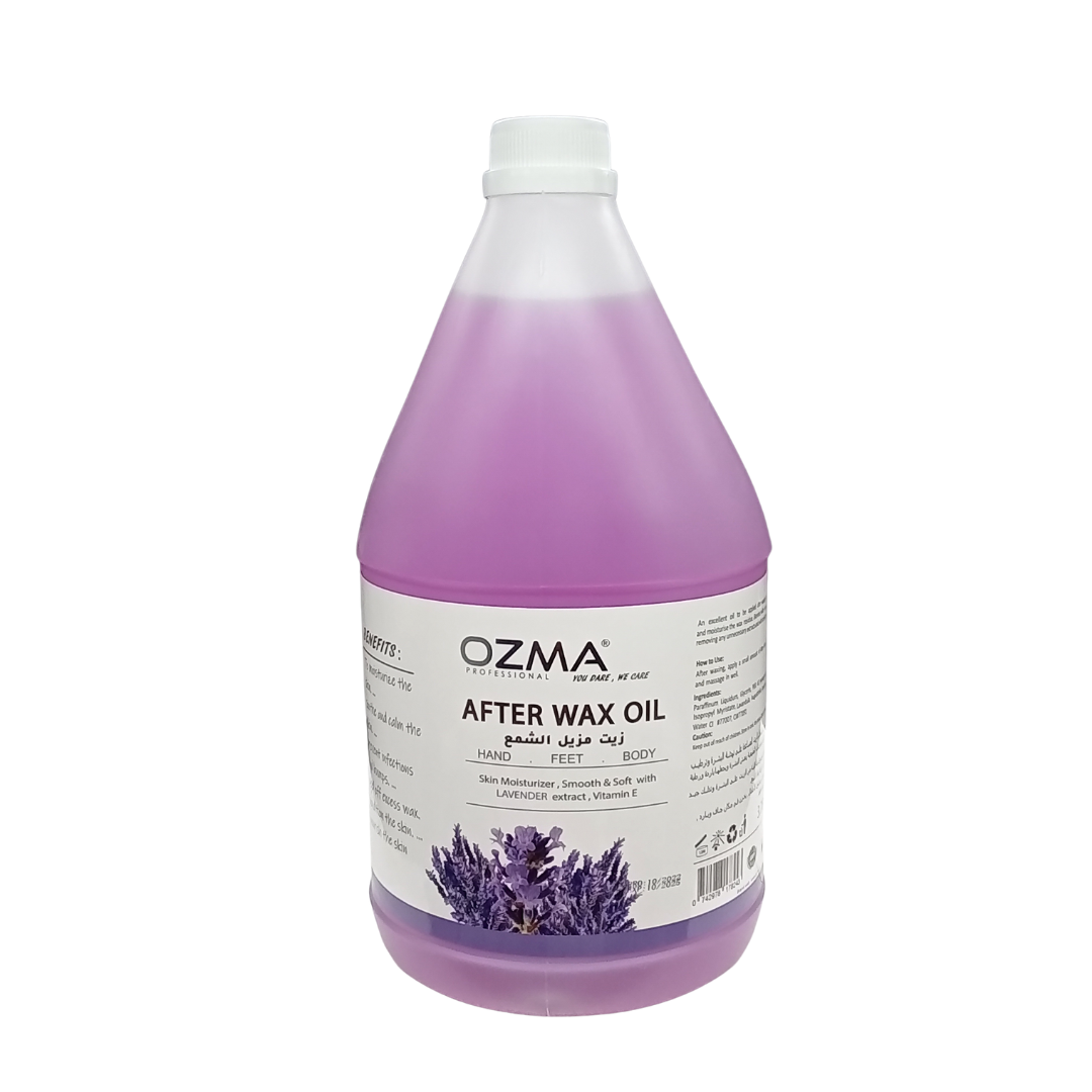 OZMA After Wax Oil, Use To Soothe Sore Irritated Skin, Remove Wax Residue After Hair Removal, Post Waxing Care Solution For Sensitive Skin, 3.78 ml
