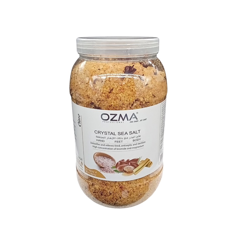 OZMA Clavo Crystal Sea Salt Argan and Gold Organic Skin