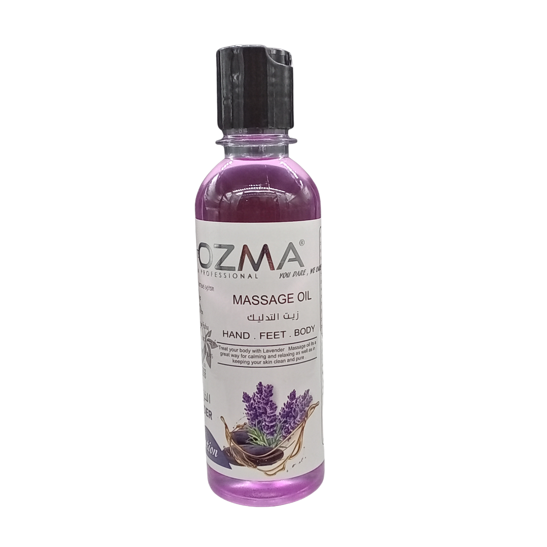 OZMA Clavo  Massage Oil for Couples - No Stain Lavender Massage Oil for Massage Therapy and Relaxing, Anti Aging Moisturizer and Natural Body Oil for Dry Skin  Pure | Repair Dry Skin | Unbeatable Consistency and Quality. 250ML