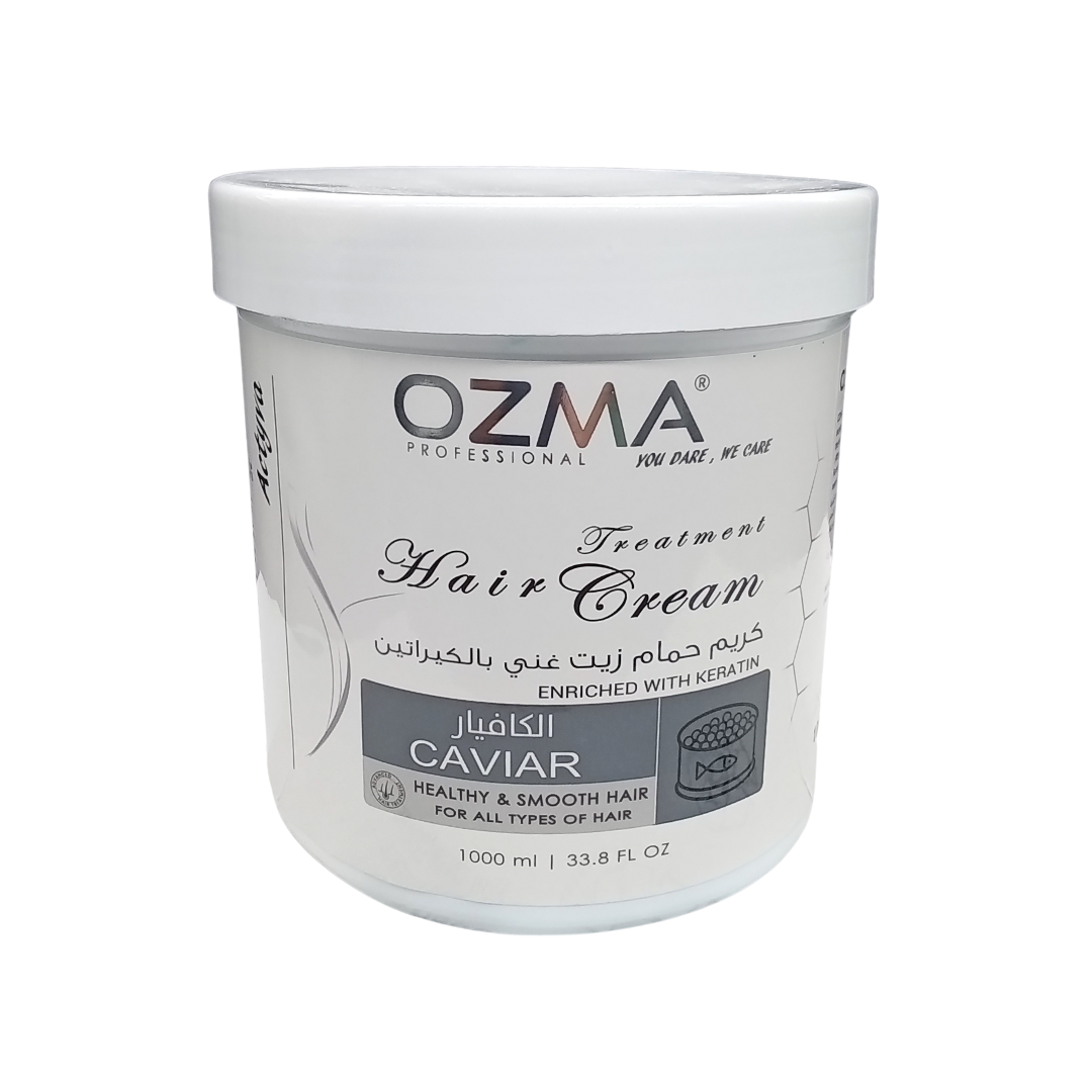 OZMA ACTYVA CAVIAR Nutritious Moisturizing Repair  Hair Treatment Cream Enriched with Keratin  1000ML