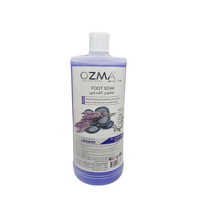 OZMA Clavo Lavender foot Soak Moisturiser Callus Remover Liquid Gel 1000 ML