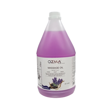 OZMA Clavo  Massage Oil for Couples - No Stain Lavender Massage Oil for Massage Therapy and Relaxing, Anti Aging Moisturizer and Natural Body Oil for Dry Skin  Pure | Repair Dry Skin | Unbeatable Consistency and Quality. 3.78 L