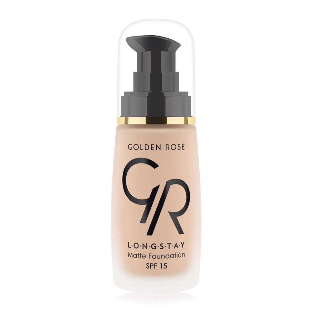 GOLDEN ROSE LONGSTAY LIQUID MATTE FOUNDATION NO 02