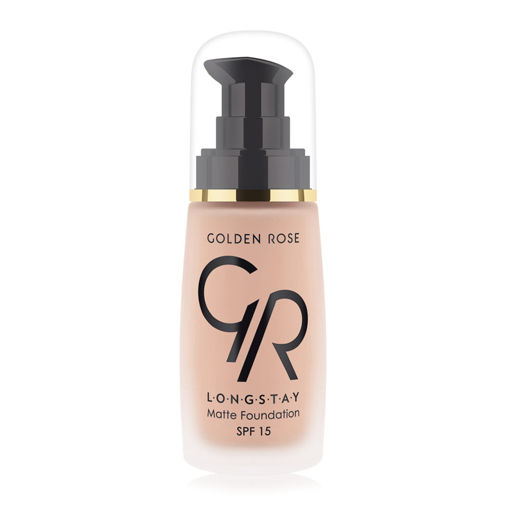 GOLDEN ROSE LONGSTAY LIQUID MATTE FOUNDATION NO 04