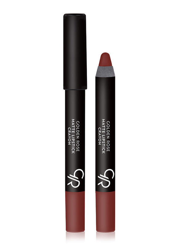 GOLDEN ROSE MATTE LIPSTICK CARYON NO 01 RED MAROON COLOR