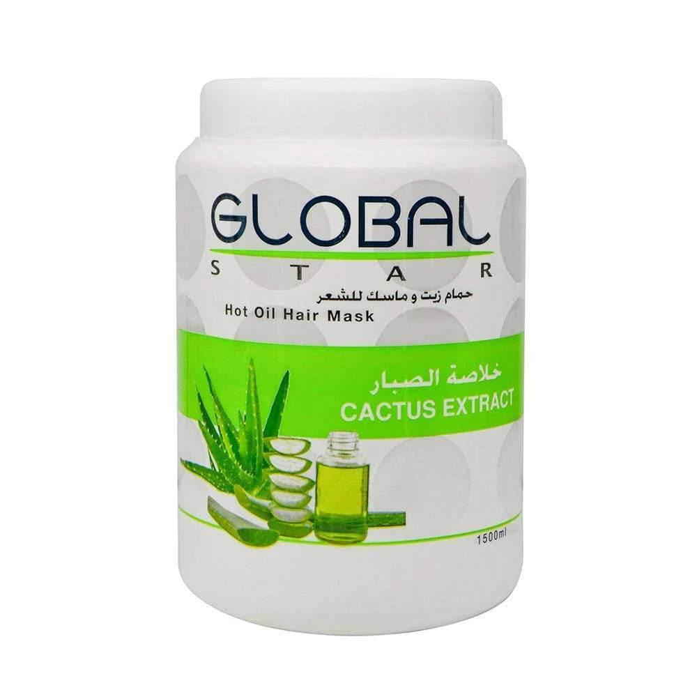 Globalstar Hot Oil Hair Mask Cactus Extract 1500ml