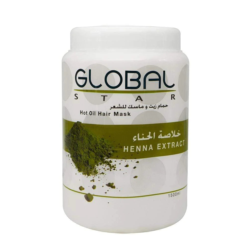 Globalstar Hot Oil Hair Mask Henna Extract 1500ml