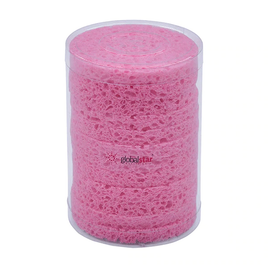 Globalstar Deep Cleansing Facial Sponge Pink SP-1P