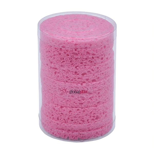 Globalstar Deep Cleansing Facial Sponge Pink SP-1P