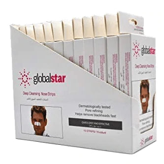 Globalstar Deep Cleansing Nose Strips By Box GS-1001
