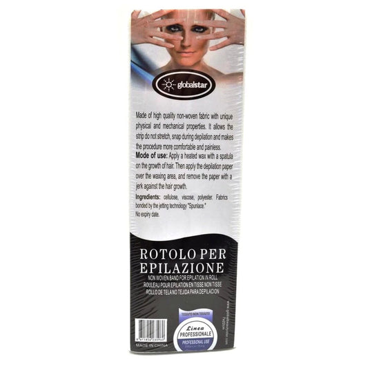 Globalstar Depilating Wax Paper Strips 50pcs WS-102