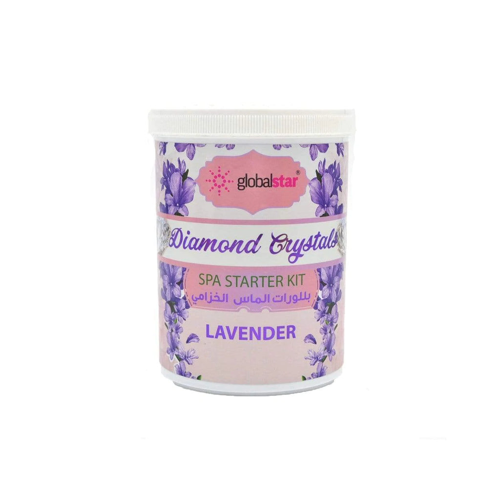 Globalstar Diamond Crystal Spa Starter Kit Lavender 1kg