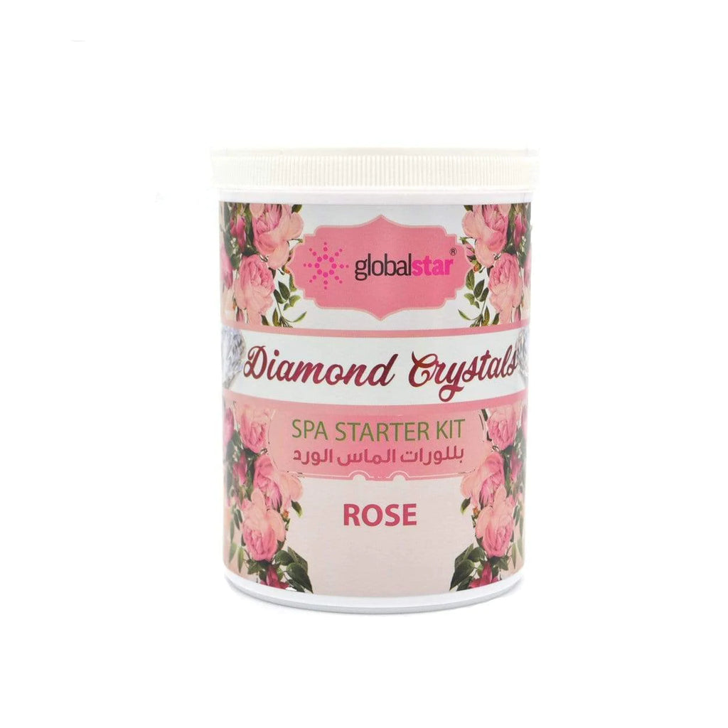 Globalstar Diamond Crystal Spa Starter Kit Rose 1kg