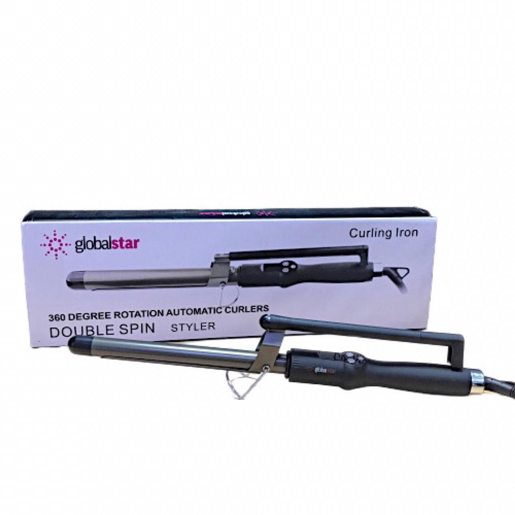 Globalstar 360 Degree Rotation Automatic Curlers Double Spin Styler BS-19