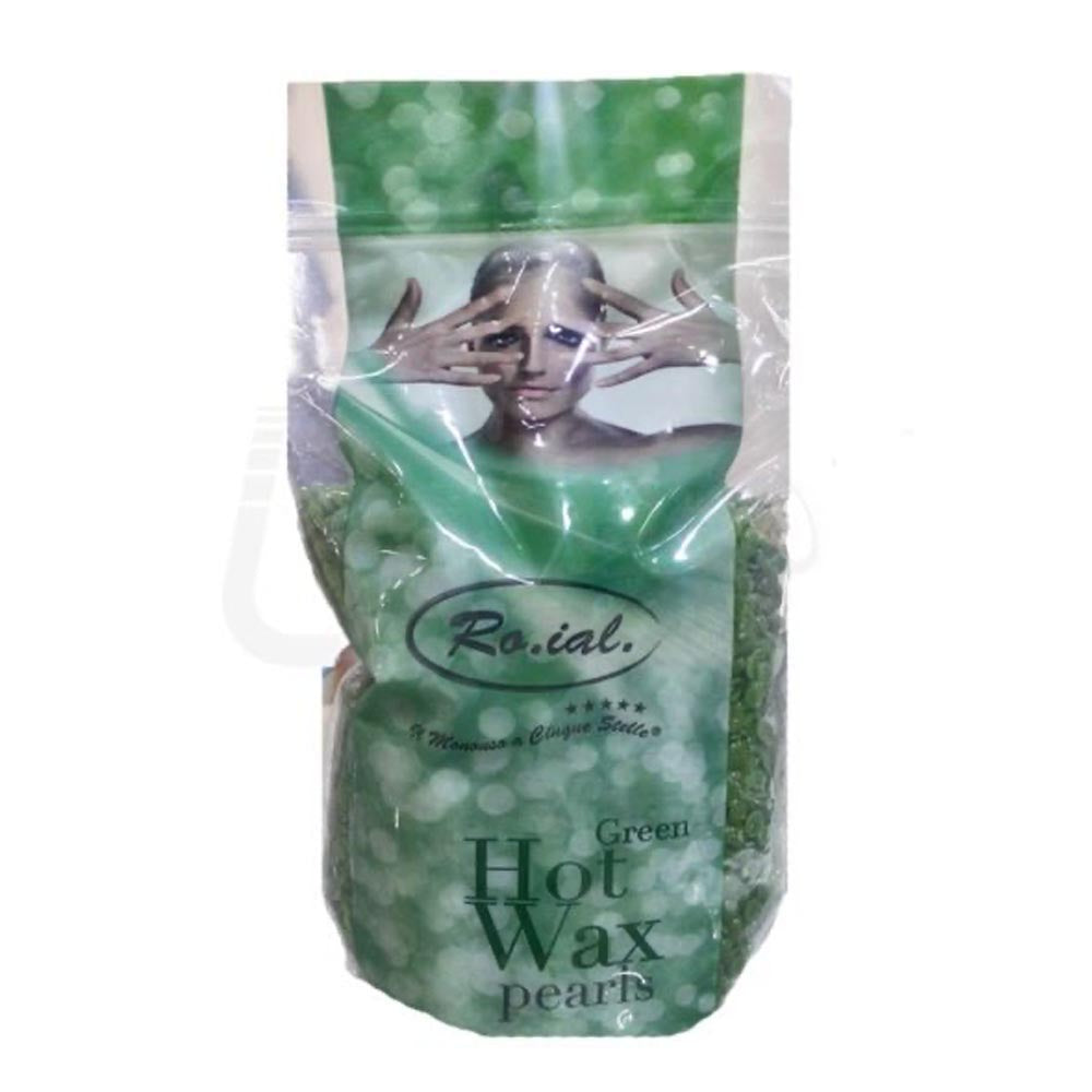 Hot Wax Pearls Green 900g