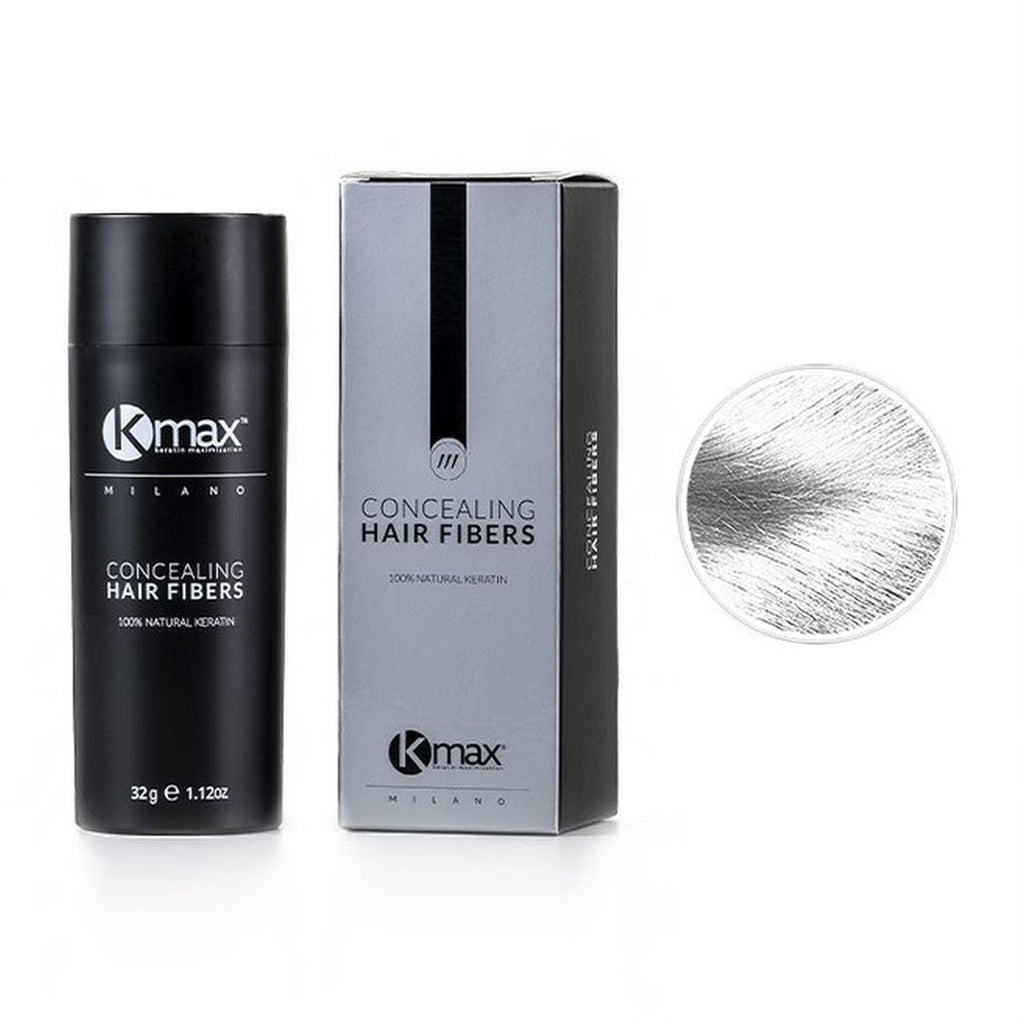 KMAX CONCEALING HAIR FIBERS ECONOMY SIZE WHITE 32G