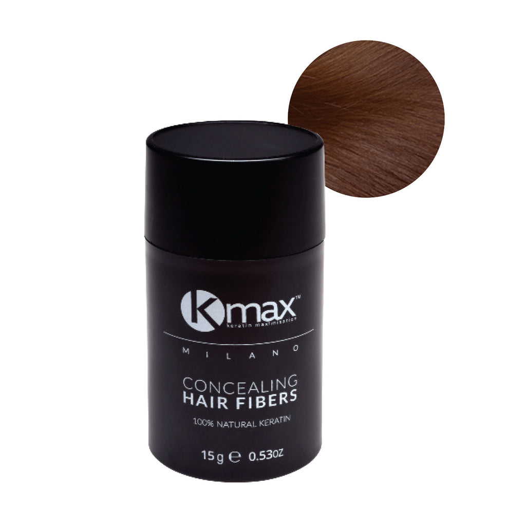 KMAX CONCEALING HAIR FIBERS REGULAR SIZE AUBURN 15G