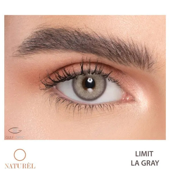 Naturel Unisex Disposable Cosmetic Lenses Colored Collection La Gray
