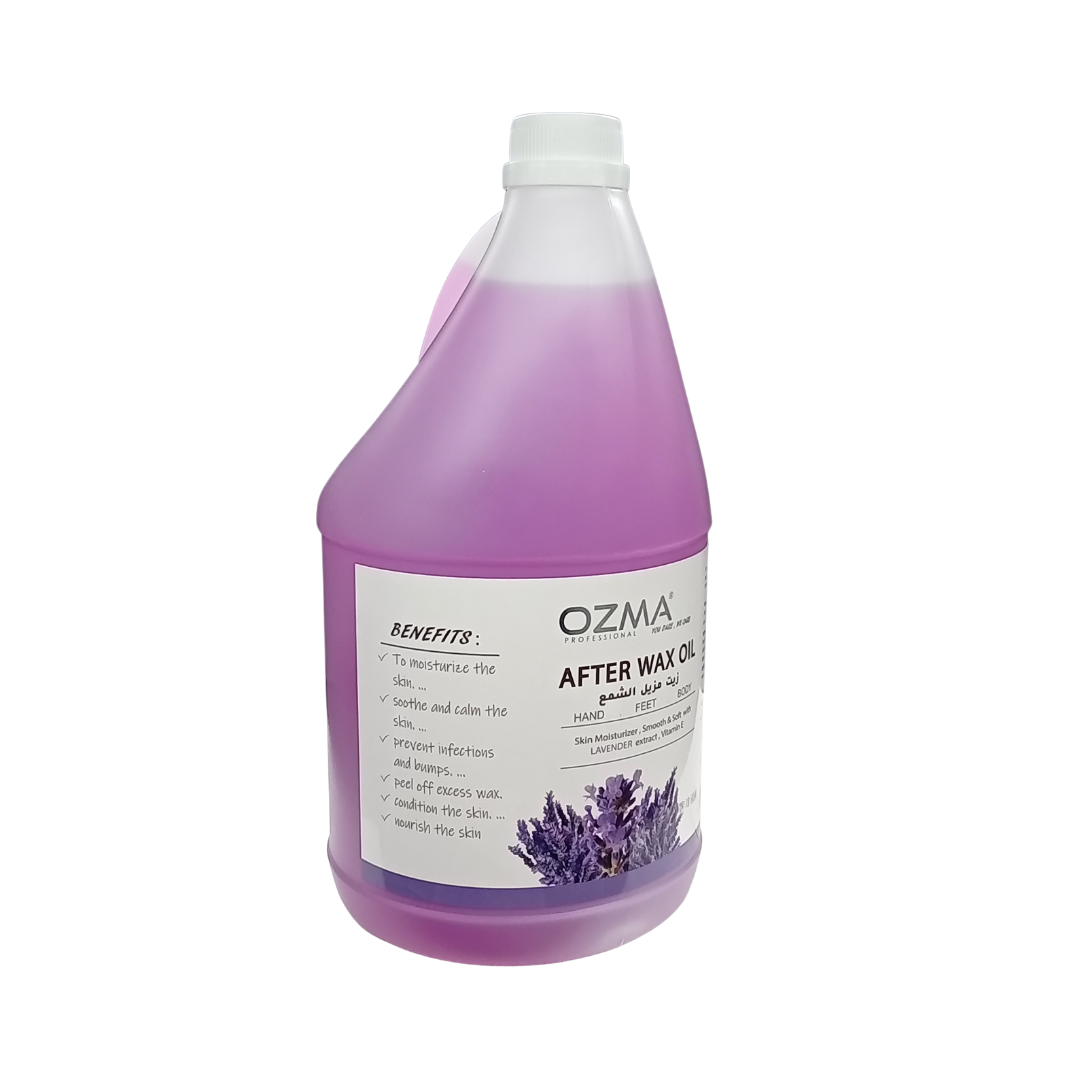 OZMA After Wax Oil, Use To Soothe Sore Irritated Skin, Remove Wax Residue After Hair Removal, Post Waxing Care Solution For Sensitive Skin, 3.78 ml