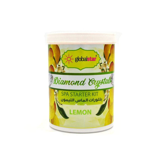 Globalstar Diamond Crystal Spa Starter Kit Lemon 1kg