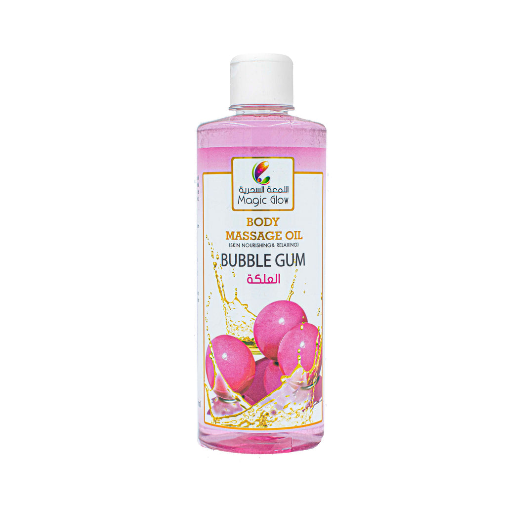 Magic Glow Bubble Gum Body Massage Oil