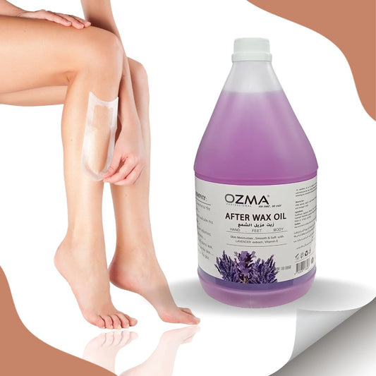 OZMA After Wax Oil, Use To Soothe Sore Irritated Skin, Remove Wax Residue After Hair Removal, Post Waxing Care Solution For Sensitive Skin, 3.78 ml