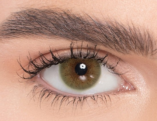 Naturel Unisex Disposable Cosmetic Lenses Colored Collection Light Green