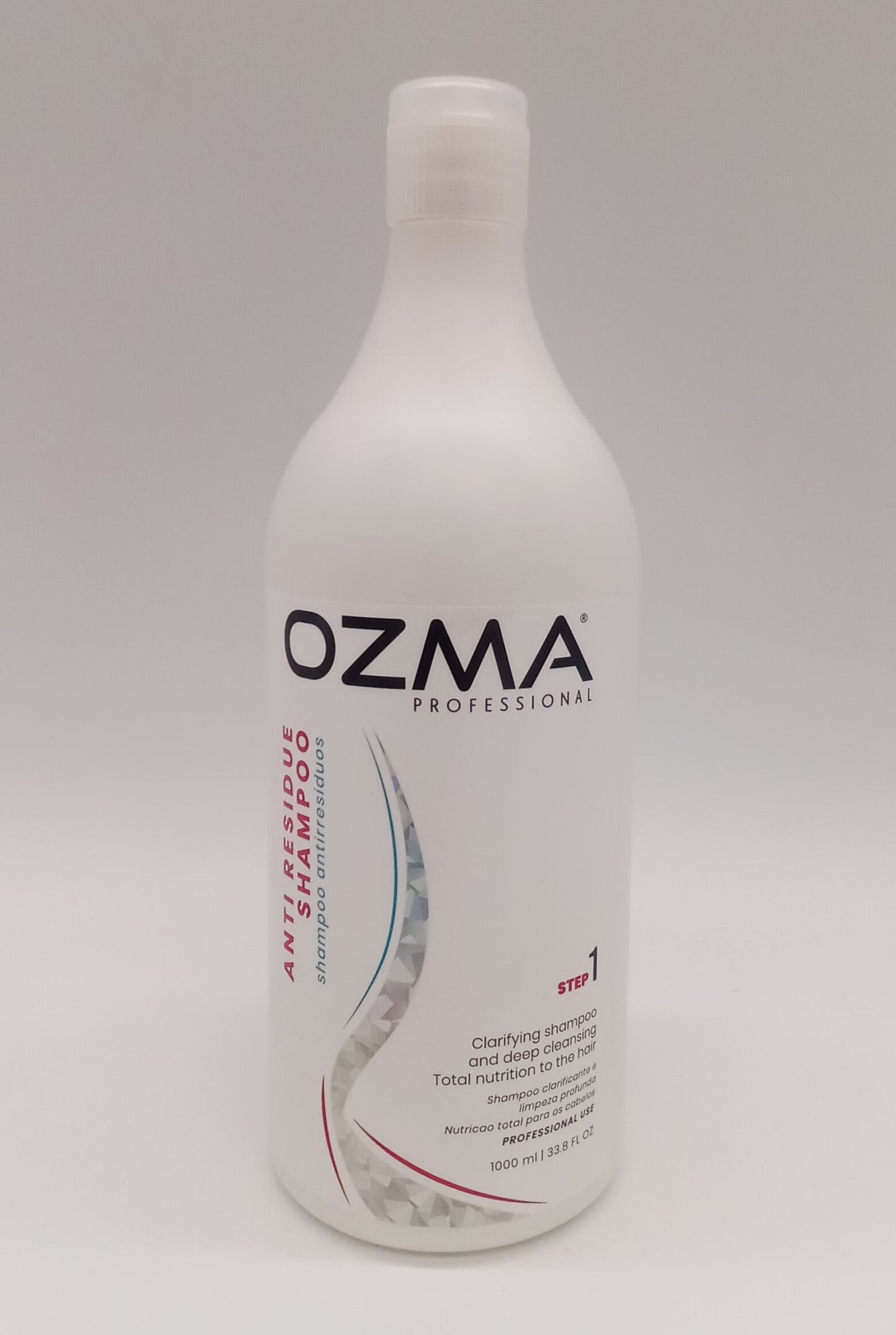 OZMA  Keratin and Protein Anti residue Shampoo 1000ML . STEP 1