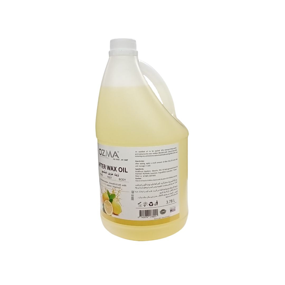OZMA After Wax Oil, Use To Soothe Sore Irritated Skin, Remove Wax Residue After Hair Removal, Post Waxing Care Solution For Sensitive Skin, 3.78 ml