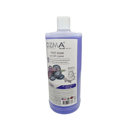 OZMA Clavo Lavender foot Soak Moisturiser Callus Remover Liquid Gel 1000 ML