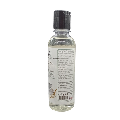 OZMA Clavo  Massage Oil for Couples - No Stain Jasmine Massage Oil for Massage Therapy and Relaxing, Anti Aging Moisturizer and Natural Body Oil for Dry Skin  Pure | Repair Dry Skin | Unbeatable Consistency and Quality. 250 ML