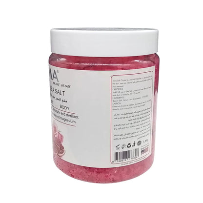 OZMA Clavo Crystal Sea Salt, Pomegranate & ROSE , Organic Skin Exfoliating Moisturizing Whitening Body Salt 1.2 kg