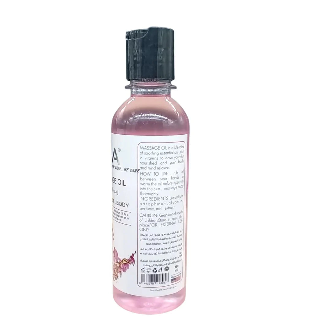 OZMA Clavo  Massage Oil for Couples - No Stain Orchid Massage Oil for Massage Therapy and Relaxing, Anti Aging Moisturizer and Natural Body Oil for Dry Skin  Pure | Repair Dry Skin | Unbeatable Consistency and Quality. 250ML