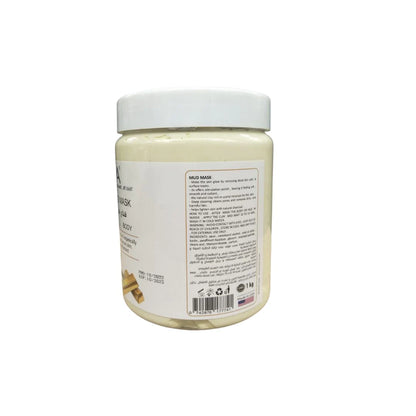 OZMA Clavo  Dead Sea Mud Mask Infused with Argan and Gold - All Natural - Spa Quality Pore Reducer to Help with Acne, Blackheads and Oily Skin Tightens Skin for A Healthier Complexion .1 Kg
