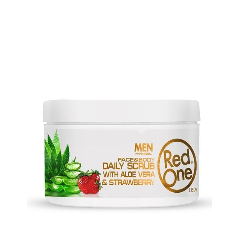 RedOne Daily Scrub Strawberry & Aloe Vera 450ml
