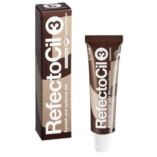 REFECTOCIL EYE LASH & EYE BROW TINT 3 NATURAL BROWN 15 ML