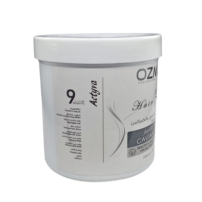 OZMA ACTYVA CAVIAR Nutritious Moisturizing Repair  Hair Treatment Cream Enriched with Keratin  1000ML