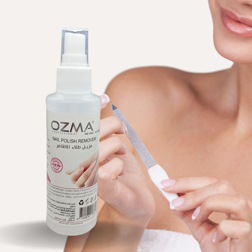 Ozma Clavo  Nail Polish Remover | Professional Quick Conditioning & Nourishing Nail Polish Remover  125 Ml.